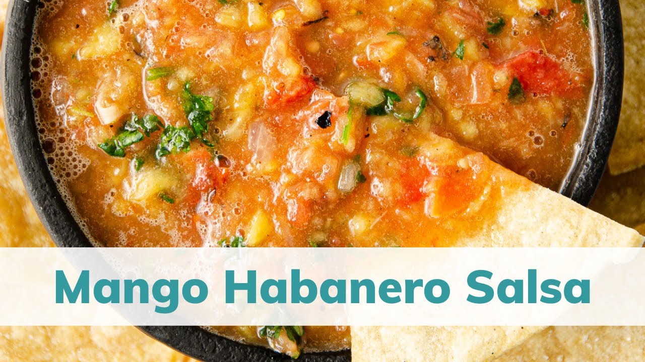Mango Habanero Salsa - Elise Tries to Cook