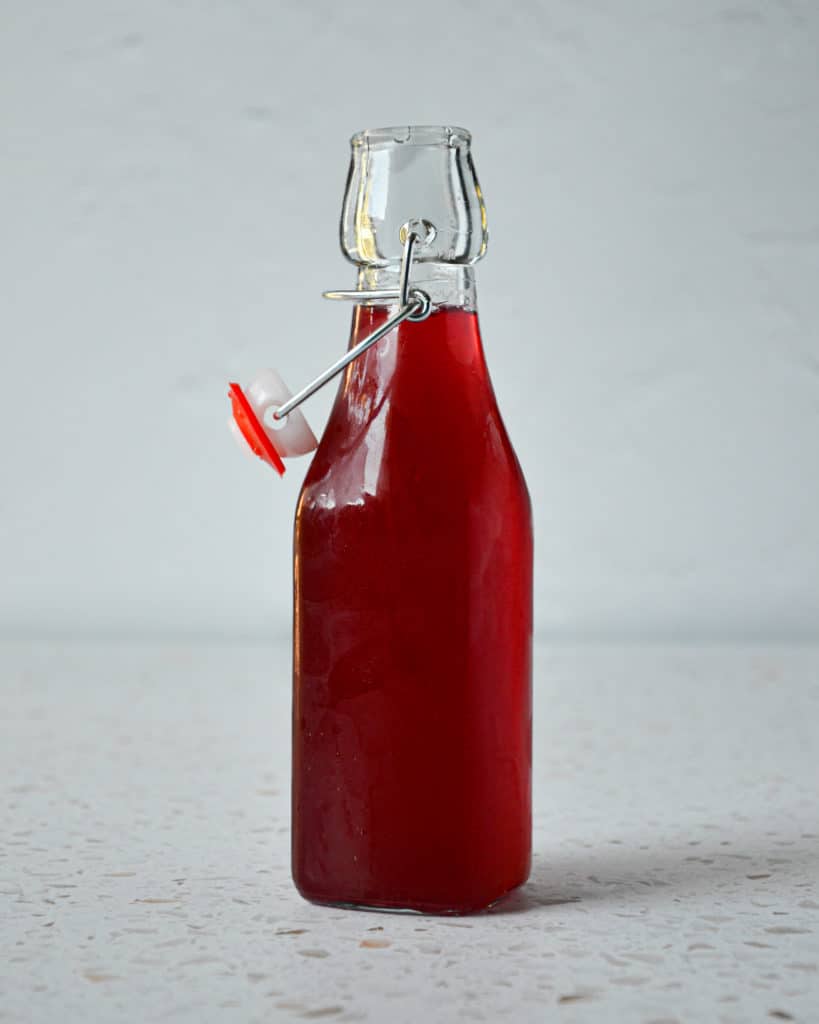 Spiced Orange & Cranberry Simple Syrup