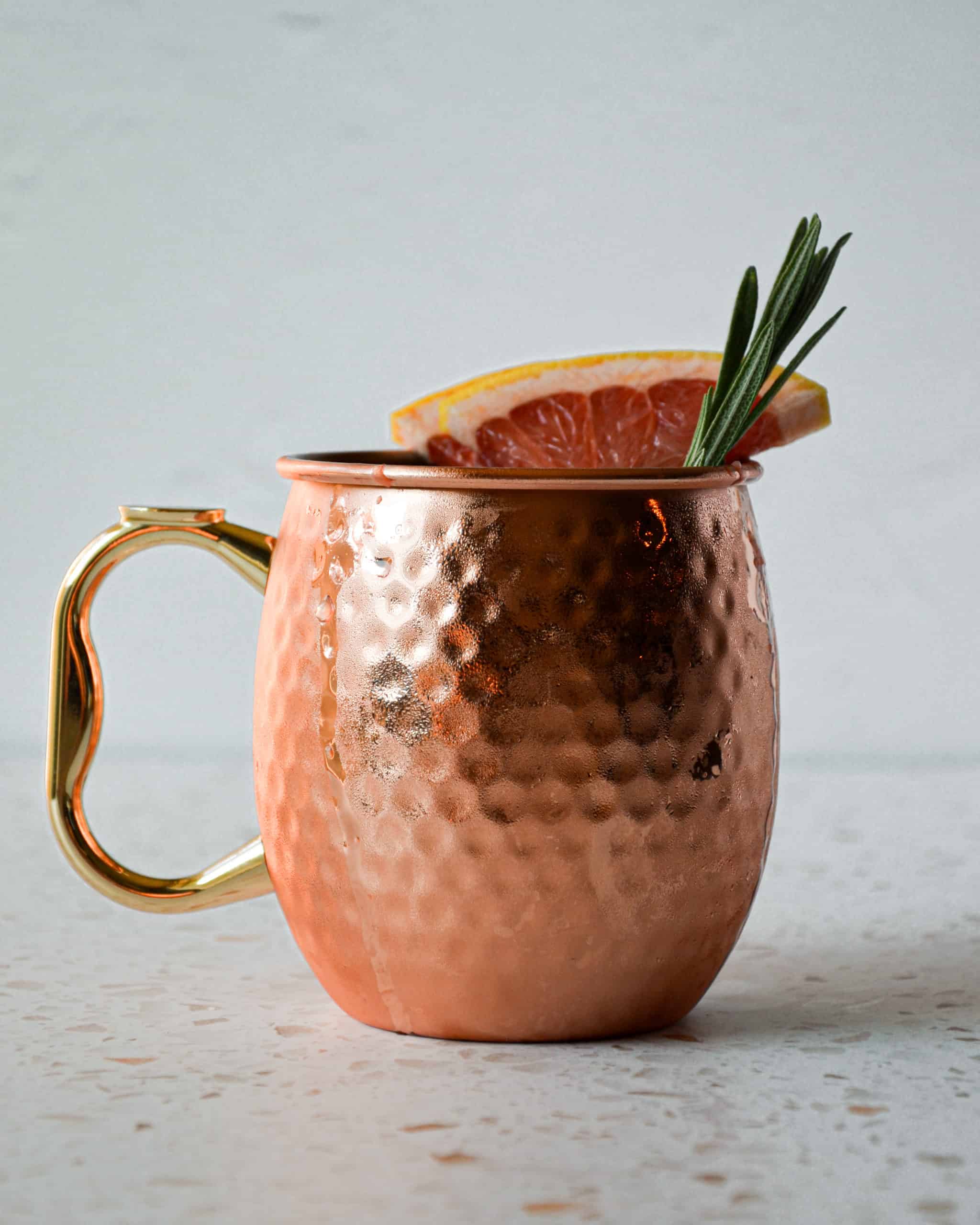 Grapefruit Rosemary Moscow Mule | Elise Tries to Cook