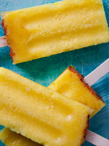 mango pineapple popsicle