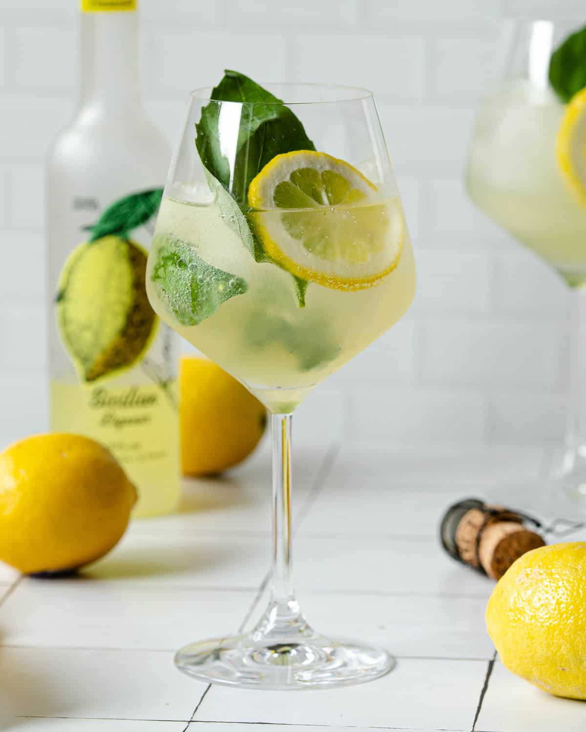 Basil Limoncello Spritz | Elise Tries To Cook