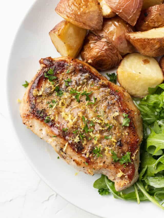 Lemon Pepper Pork Chops