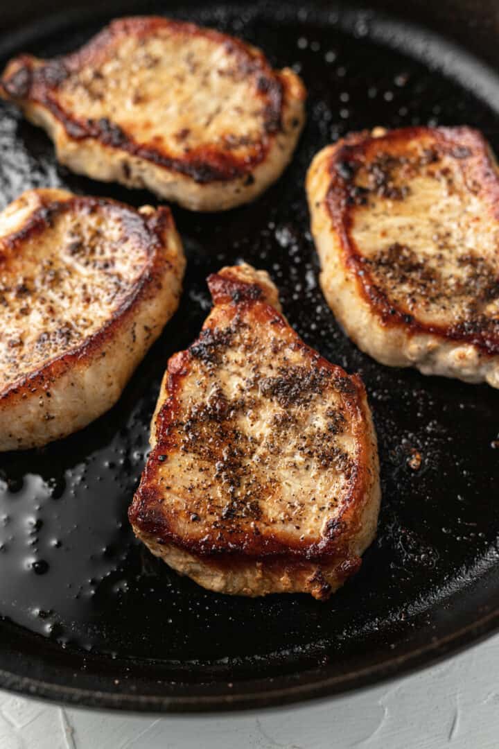 Lemon Pepper Pork Chops - Elise Tries To Cook