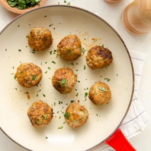 Gluten Free Turkey Meatballs - Elise Tries To Cook