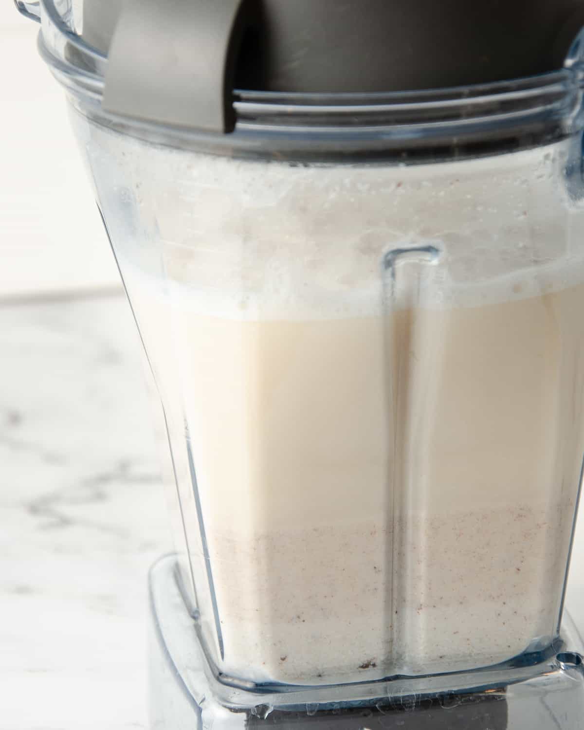 Agua de Horchata in Princess House Blender. Used 1 1/2 cup of rice and