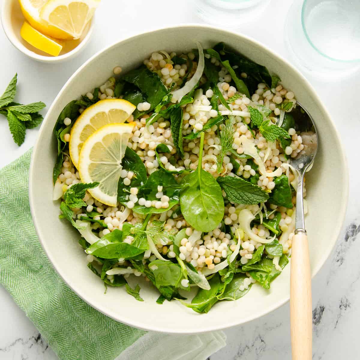 ☀SUNSHINE COUSCOUS SALAD☀Featuring the queen of vegan cooking