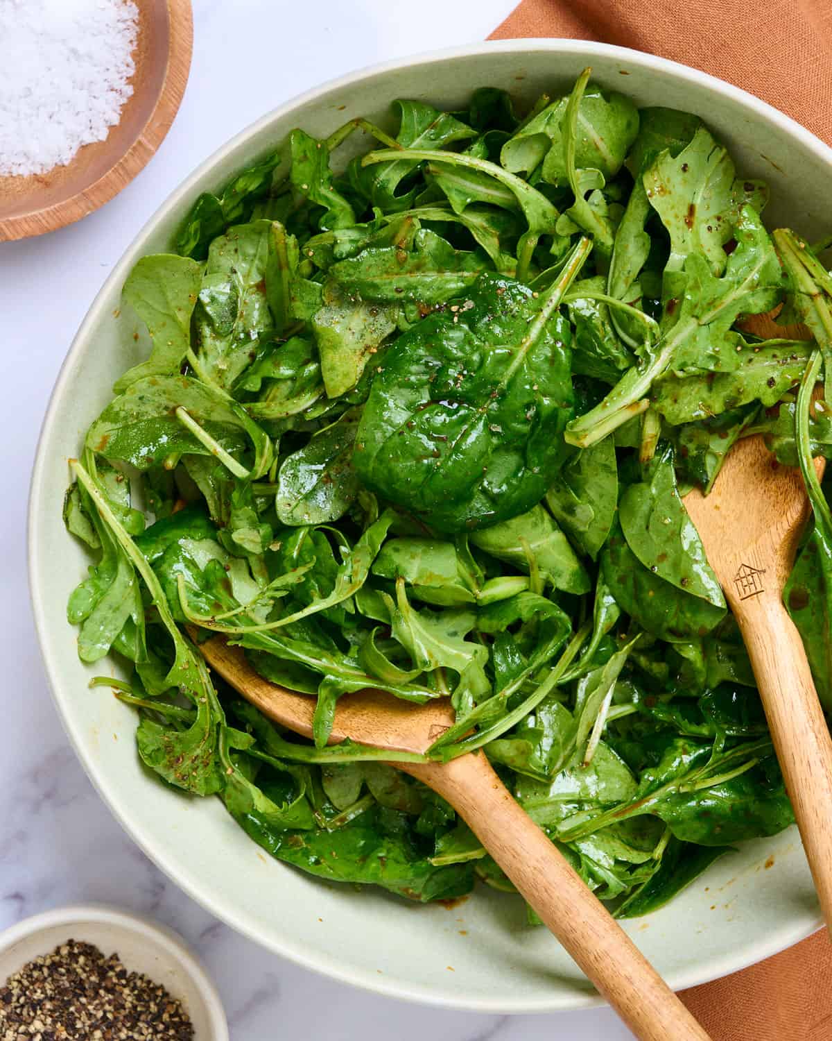 spinach and arugula salad final image