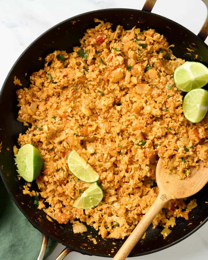 mexican cauliflower rice featured image